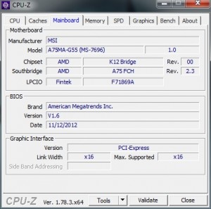 p04 A8-3870K oc2 CPU-Z motheboard