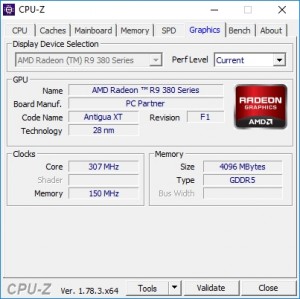 p07 R7-1700 default CPU-Z gpu